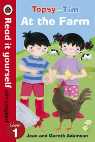 Topsy and Tim: At the Farm - Read it yourself with Ladybird - Jacket