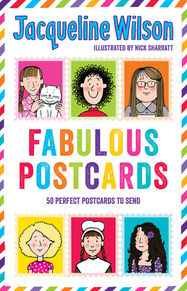 Jacqueline Wilson: Fabulous Postcards - Jacket