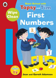 Start School with Topsy and Tim: Wipe Clean First Numbers - Jacket