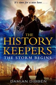 The History Keepers: The Storm Begins - Jacket