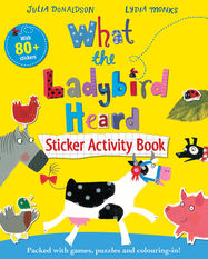 What the Ladybird Heard Sticker Activity Book - Jacket