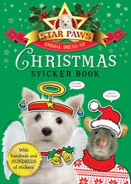 Christmas Sticker Book: Star Paws - Jacket