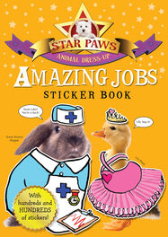 Amazing Jobs Sticker Book: Star Paws - Jacket