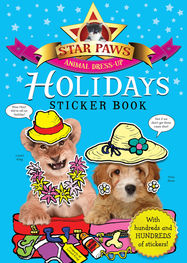 Holidays Sticker Book: Star Paws - Jacket