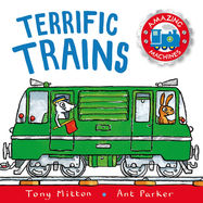 Amazing Machines: Terrific Trains - Jacket