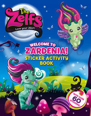 The Zelfs Sticker Book - Jacket