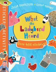 The What the Ladybird Heard Sticker Book - Jacket