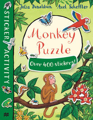 Monkey Puzzle Sticker Book - Jacket