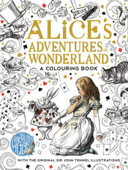 The Macmillan Alice Colouring Book - Jacket