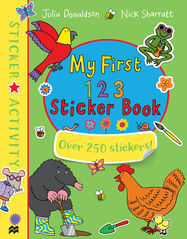 My First 123 Sticker Book - Jacket