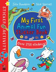 My First Animal Fun Sticker Book - Jacket