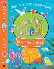 Sharing a Shell Sticker Book - Jacket