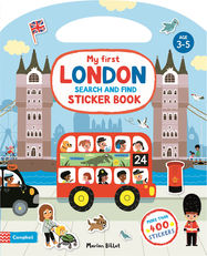 My First Search and Find London Sticker Book - Jacket