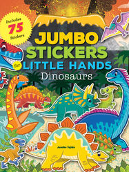 Jumbo Stickers for Little Hands: Dinosaurs - Jacket