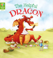 Reading Gems: The Helpful Dragon (Level 4) - Jacket