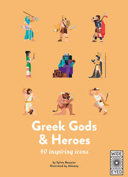 40 Inspiring Icons: Greek Gods and Heroes - Jacket