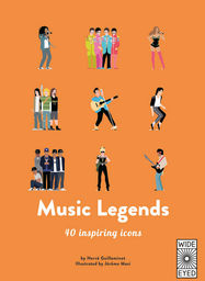 40 Inspiring Icons: Music Legends - Jacket