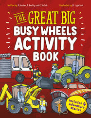 The Great Big Busy Wheels Activity Book - Jacket