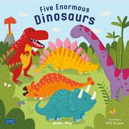 Five Enormous Dinosaurs - Jacket