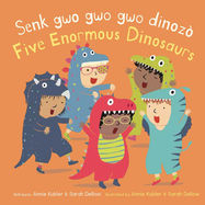 Senk gwo gwo gwo dinozò/Five Enormous Dinosaurs - Jacket