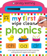 My First Wipe Clean: Phonics - Jacket