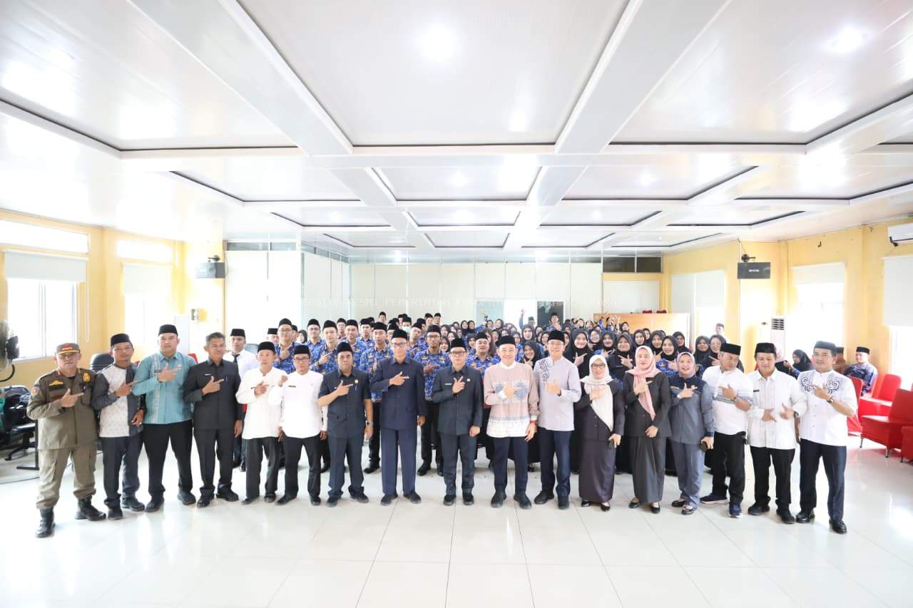 Pelantikan PNS Resmi Dilakukan Pemkab Muratara 