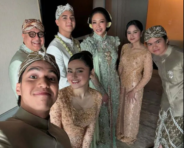 Terungkap! Mengapa Maia Pilih Gaya Unik di Nikahan Al? 
