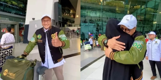 9 Momen Spesial: Arie Untung Pulang Haji, Keluarga Terharu! 