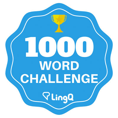 LingQ 1000 Word Challenge