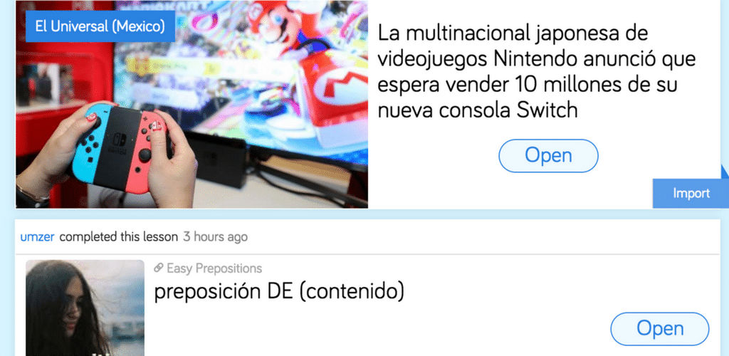 Update! Import Media Articles in the LingQ Feed