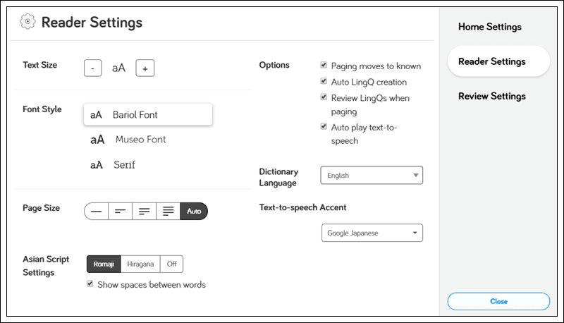Read Japanese on LingQ