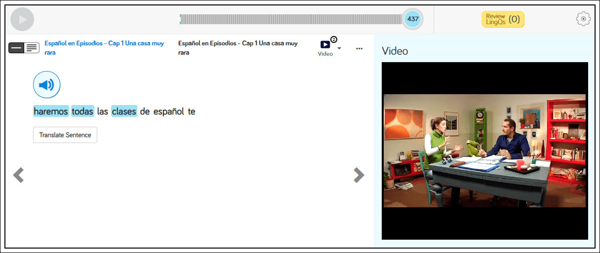  Aprende inglés online @ LingQ