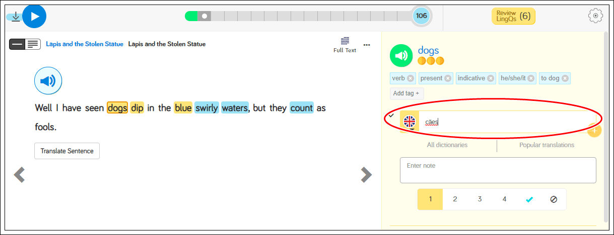 Learn English on LingQ