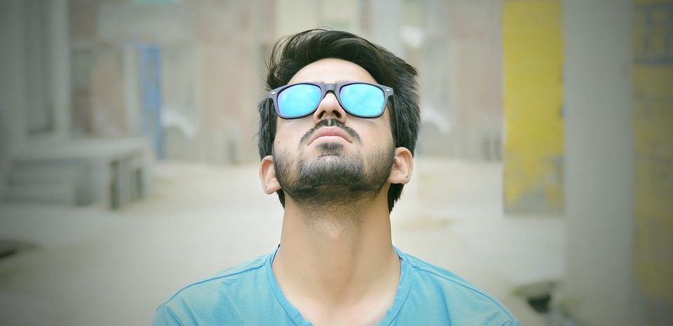 Man with sunglasses