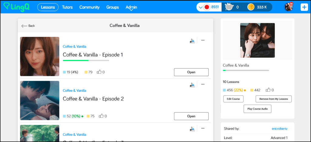 Learn Japanese with Asian dramas on LingQ