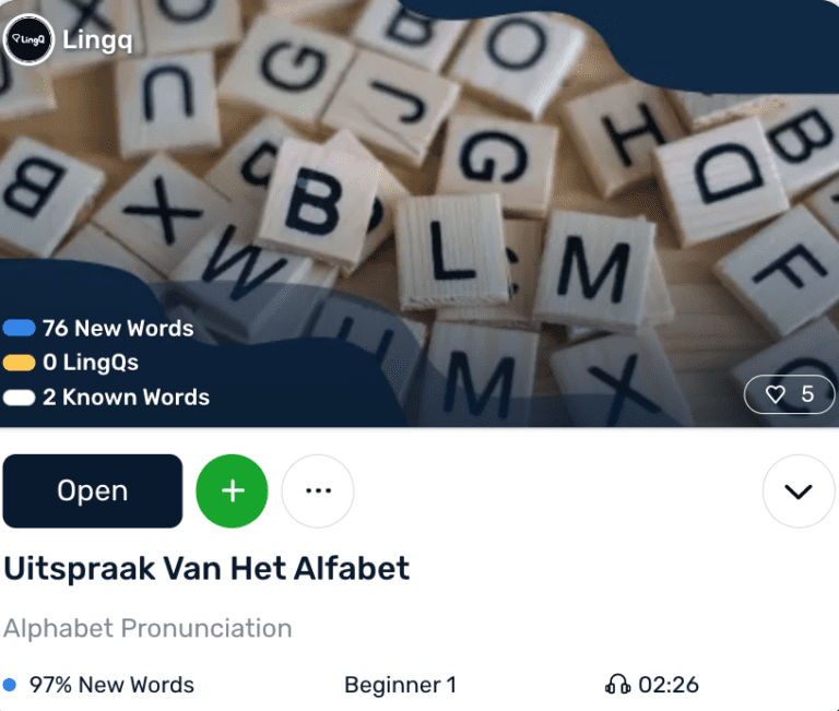 The Dutch Alphabet: All You Need to Know – LingQ Blog