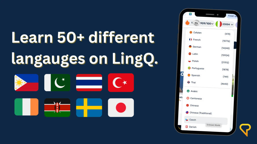 Learn languages on LingQ