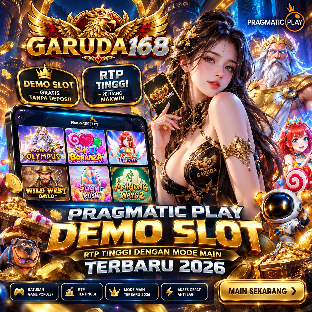 GARUDA168 | Pragmatic Play Demo Slot RTP Tinggi dengan Mode Main Terbaru 2026