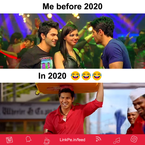 Me before 2020 vs In 2020