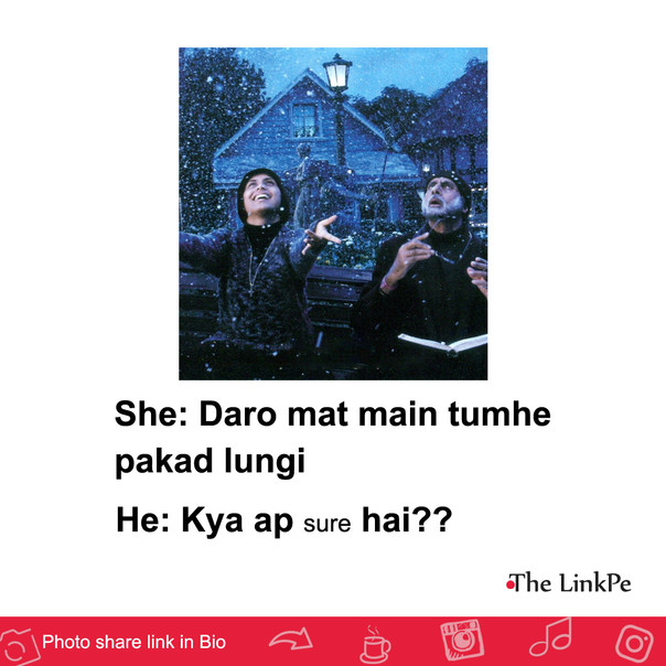 Meme: Daro mat main tumhe pakad lungi