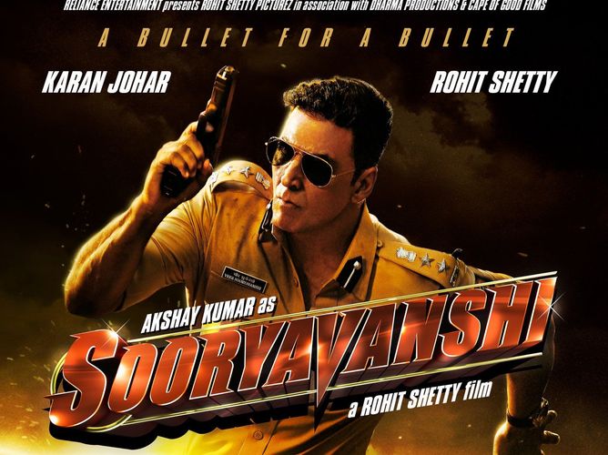 Sooryavanshi movie poster - LinkPe