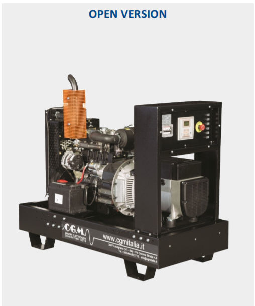 CGM Agregat (Izvedbe od 10 do 2500 kVA) Motor Perkins slika