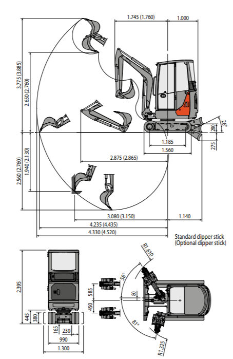 Rovokopač 22 SR slika