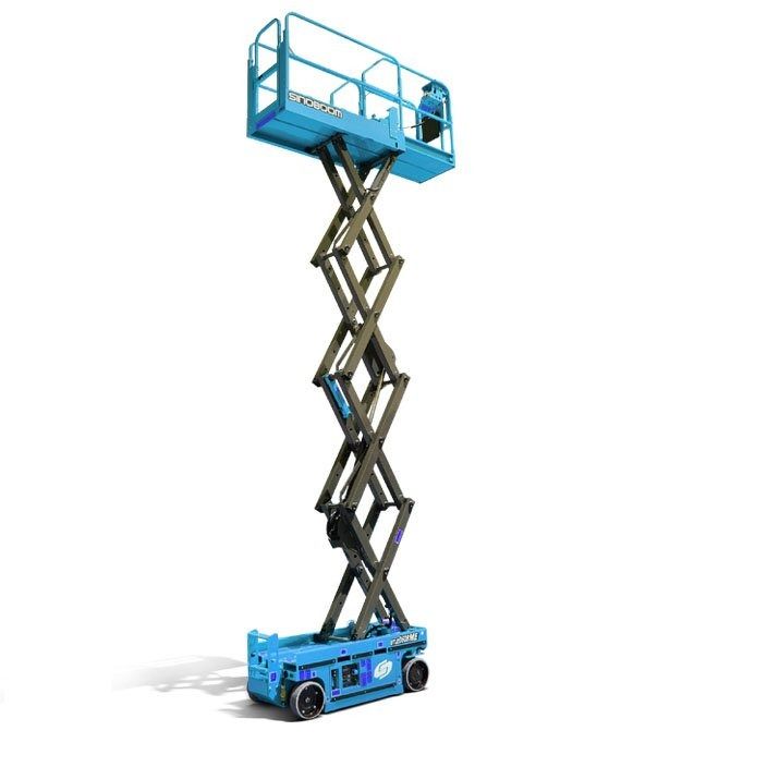 Vertikalna elektro platforma SNOBOOM 8 m RADNE VISINE  slika