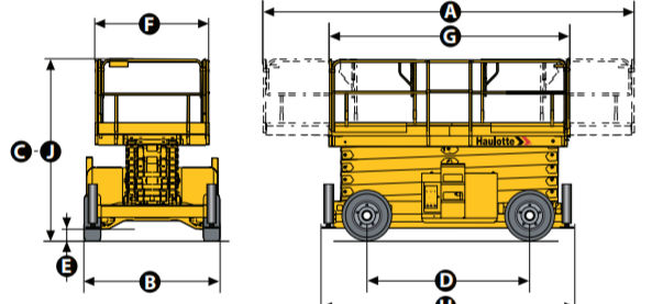 VERTIKALNA DIESEL PLATFORMA 18 mt slika