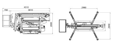 EASY LIFT zglobna platforme na gusjenicama PAUK 15 mt   slika