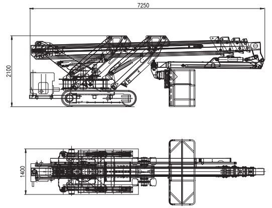 EASY LIFT teleskopska platforma na gusjenicama PAUK 36 mt   slika