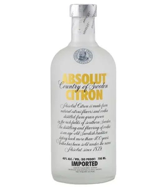 absolut citron - Liquor Stream