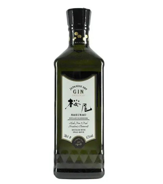 Sakurao Original Japanese gin  - Liquor Stream