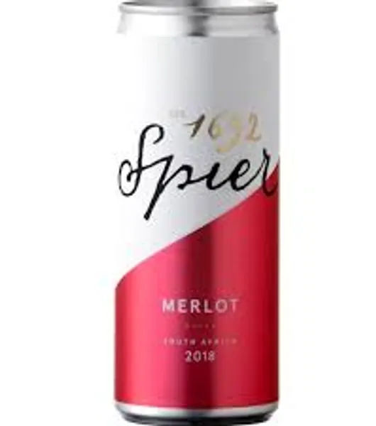 Spier Signature Merlot Can - Liquor Stream